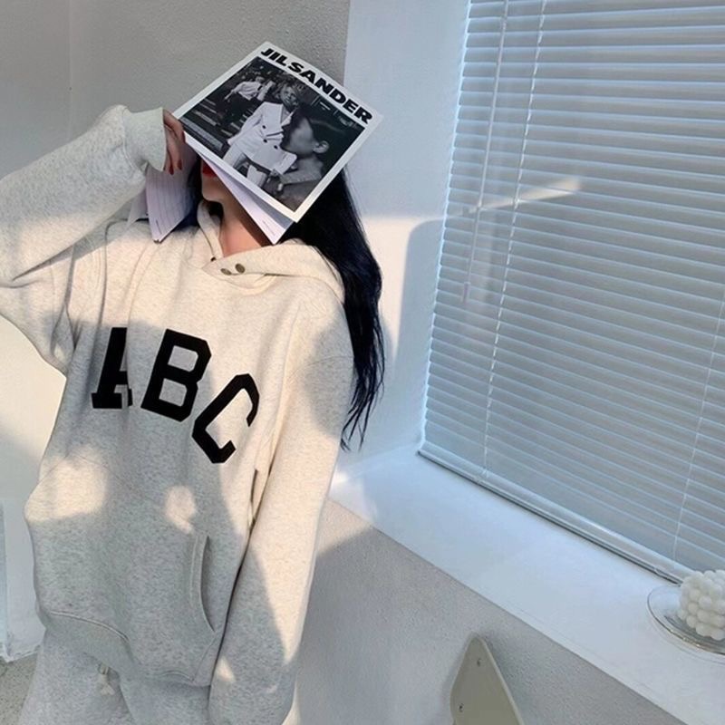 Áo Nỉ Hoodie Dài Tay ABC, Sweater Nam Nữ, Unisex - Form Rộng - Chất Nỉ Bông Dày Dặn - Hottrend 2021 | BigBuy360 - bigbuy360.vn
