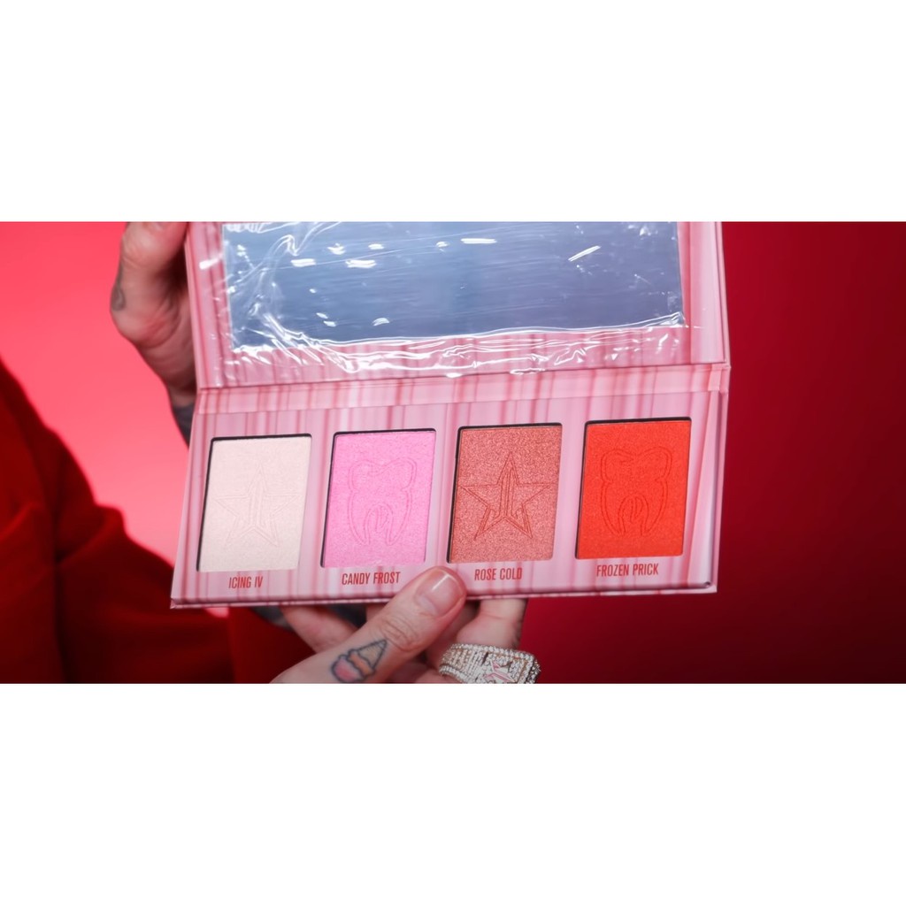 BẢNG PHẤN BẮT SÁNG JEFFREE STAR CAVITY SKIN FROST HIGHLIGHTER PALETTE 7G CHÍNH HÃNG - 9404