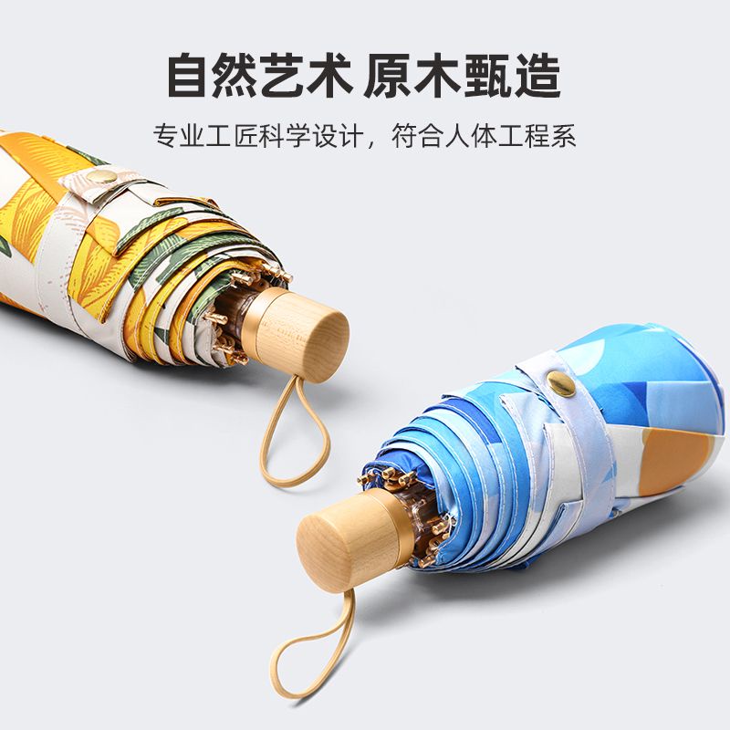 Dù Che Nắng Hai Lớp Chống Tia Cực Tím Phong Cách Thời Trang 5