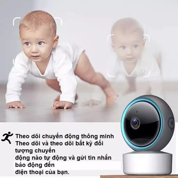 Camera YCC365 Plus 5G 1080P  Tự Động Theo Dõi Camera An Ninh WiFi camera Âm Thanh Cho Bé Màn Hình Camera quan sát
