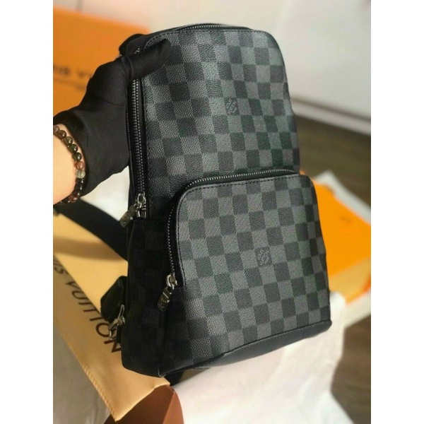 Túi nam LV bản super sz20x31cm chuẩn đẹp xuất sắc kèm túi giấy hóa đơn