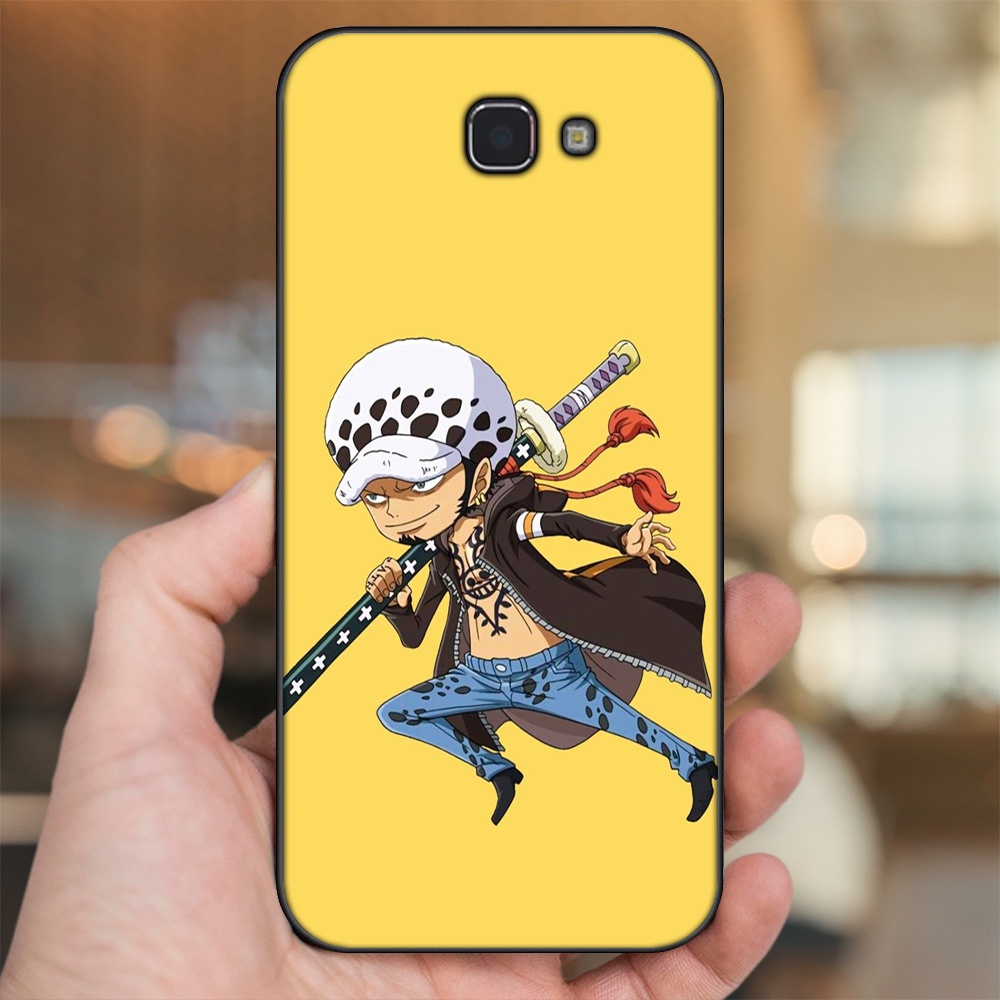 Ốp lưng Samsung J5 Prime, J7 Prime viền đen in hình Law One Piece