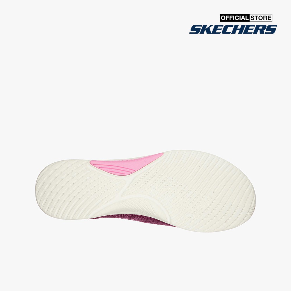 SKECHERS - Giày slip on nữ phối dây hiện đại 104179-PLUM