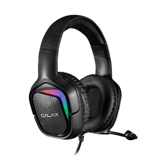 Tai nghe gaming Galax SONAR-04 (Trắng/Đen) - Led RGB - giả lập âm thanh 7.1 - Kết nối USB - Hàng chính hãng