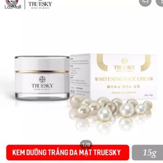 Kem dưỡng trắng da mặt Truesky dạng lotion thẩm thấu nhanh 15g - Whitening Face Cream NTC08