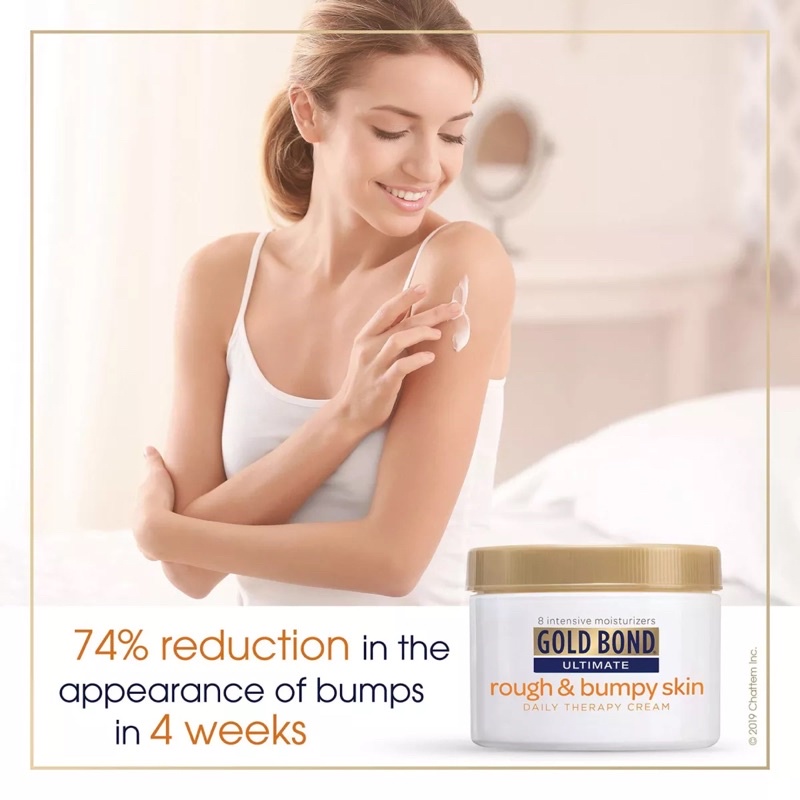 Kem dưỡng da Gold Bond Ultimate Rough & Bumpy Skin Cream 226G