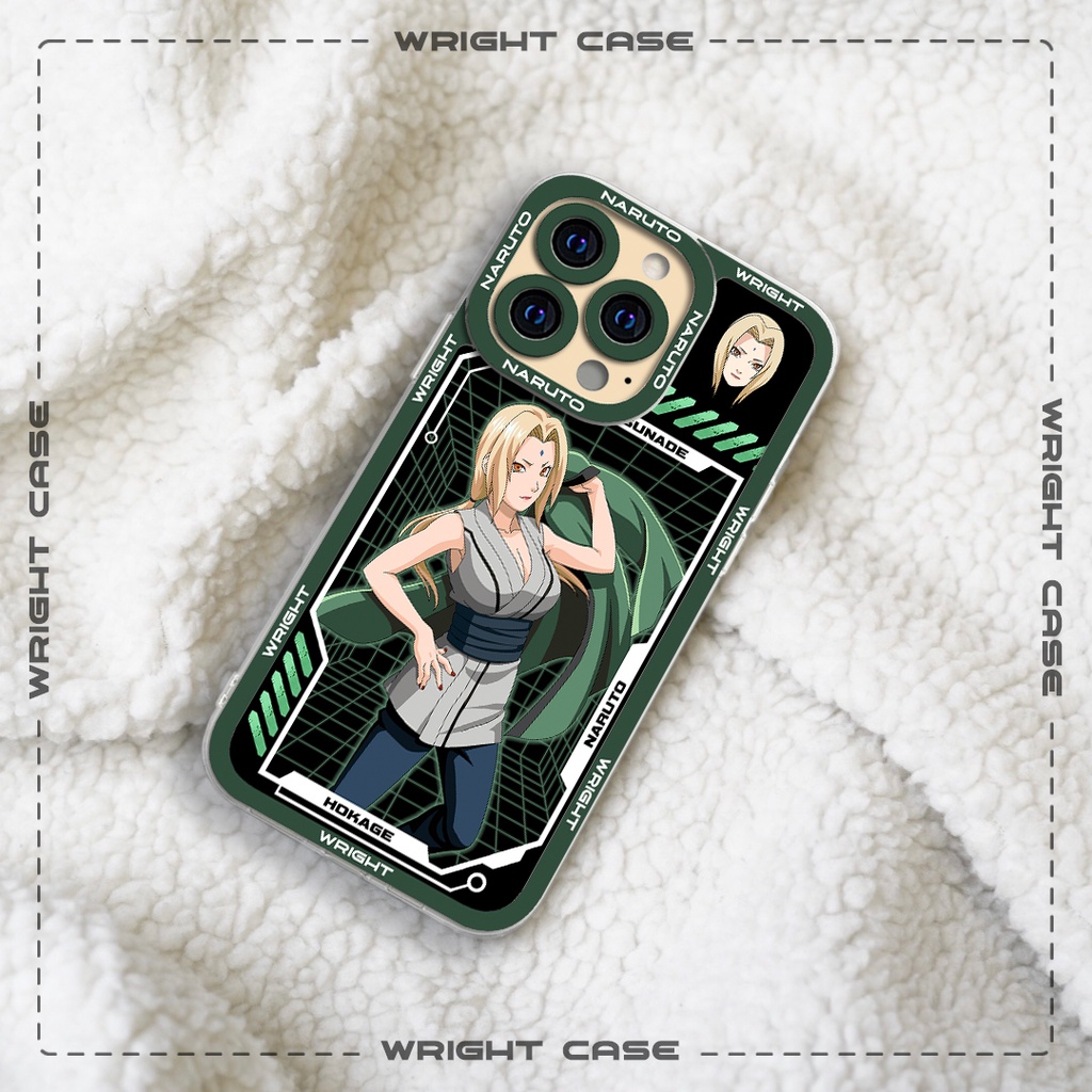 Ốp lưng iphone cạnh vuông Tsunade Hokage Naruto Anime Wrightcase 6plus/7/8/8plus/x/xs/11/12/pro/max/plus/promax