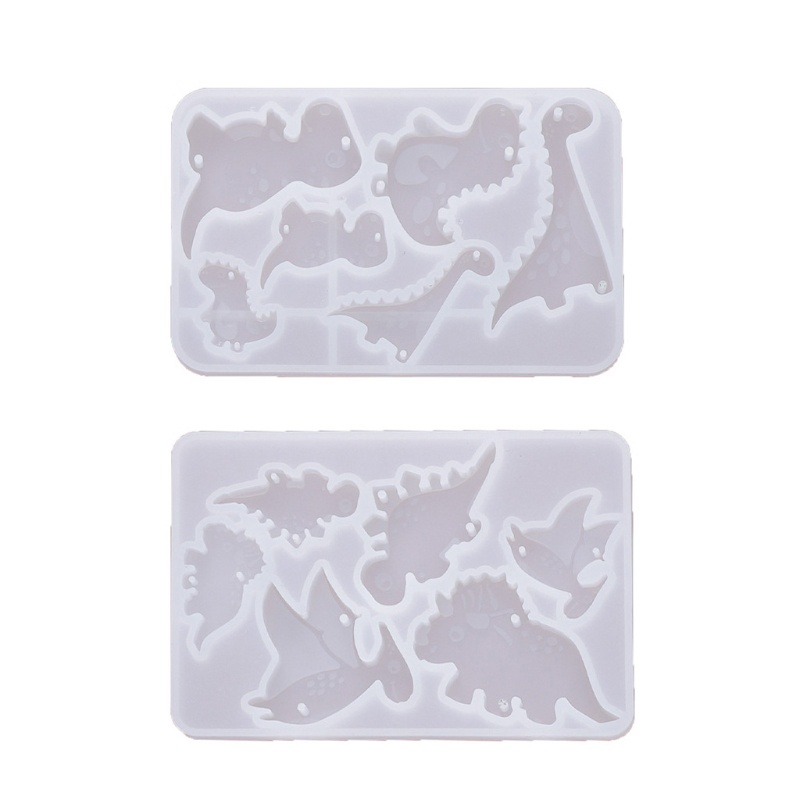 Khuôn silicone làm mặt trang sức hình khủng long DIY