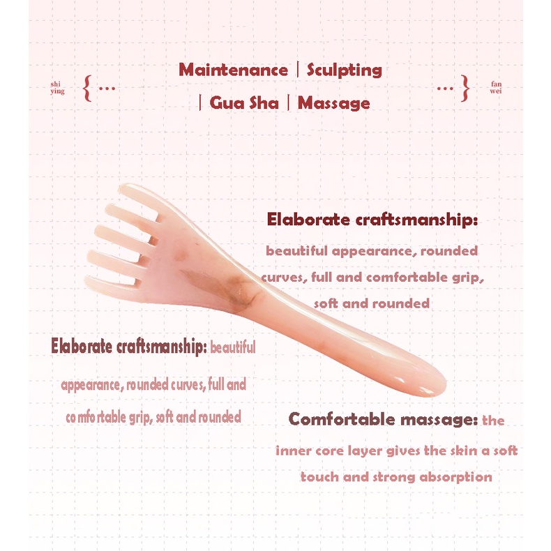 Dụng Cụ Mát Xa Đầu Và Chân Thiết Kế Năm Móng Tiện Lợi