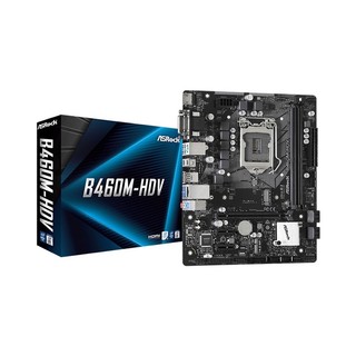 Main b460 asrock hdv sẵn khe m2 new bảo hành 36 tháng