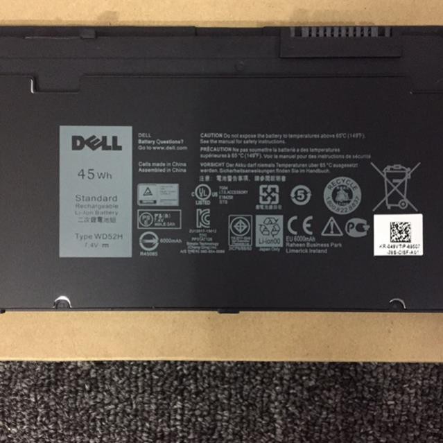 (BATTERY) PIN LAPTOP DELL E7240 (ZIN) - 4 CELL - Latitude 12 7000 E7240, GVD76 HJ8KP NCVF0 WD52H