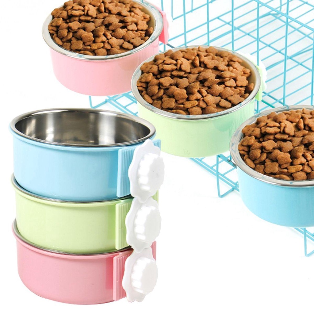 Đĩa Đựng Thức Ăn Treo Lồng Chim Có Thể Tháo Rời Tiện Dụng