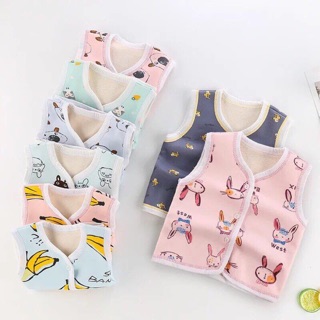 Combo 30 áo gile nỉ cho bé yêu