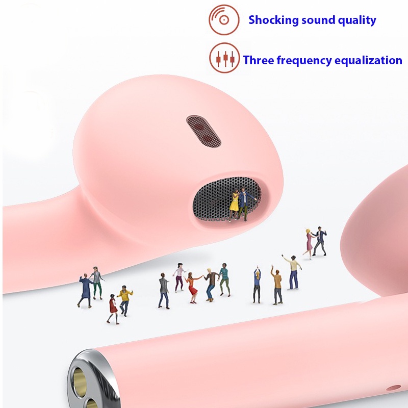 Vỏ Bảo Vệ Hộp Sạc Tai Nghe Bluetooth 5.0 I12 Không Dây Bằng Silicon Họa Tiết Hoạt Hình