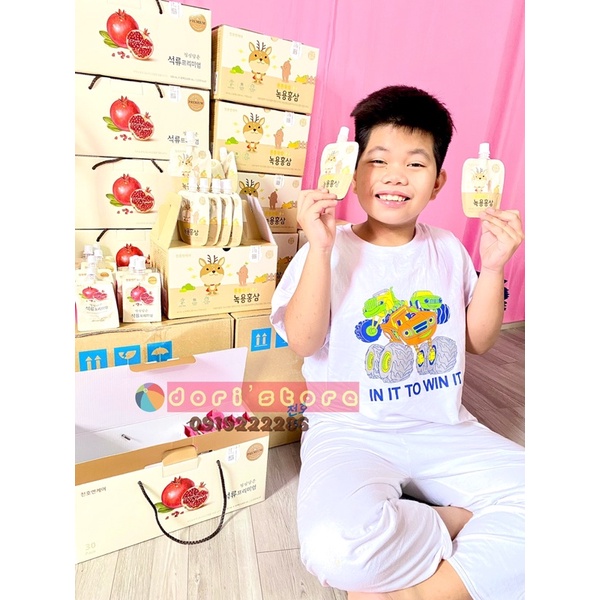 5TÚI HỒNG SÂM CHUNHO , BỔ SUNG VITAMIN CHO BÉ , TĂNG SỨC ĐỀ KHÁN CHO TRẺ 💕