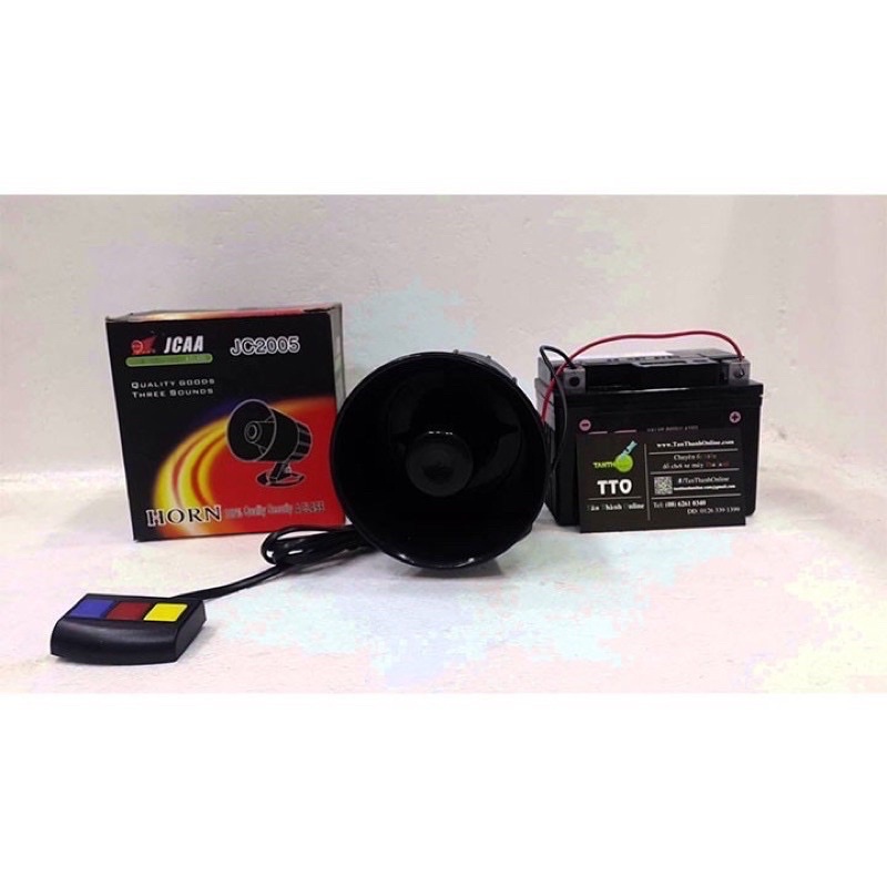 Còi Hú Cảnh Sát 3 Chế Độ Còi Cảnh Sát Còi Cứu Thương