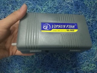 Máy sủi oxy VIPVS - 960 sử dụng pin ( Tặng kèm dây oxi và viên sủi oxi )