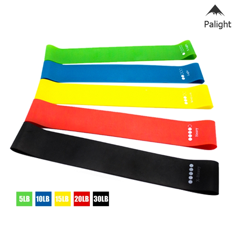 ✨PA✨ Exercise Bands Latex Resistance Elastic Band Assist Bands Fitness 4pcs Resistance Band