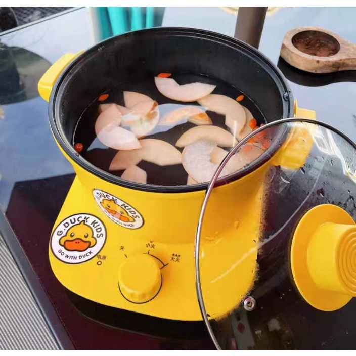Nồi Lẩu Điện 2L Siêu Tốc Nồi Đáy Tách Rời Dễ Vệ Sinh - Nồi Lẩu Điện Đa Năng Hàng Mới 2022