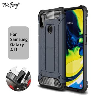 Ốp điện thoại cứng chống sốc thời trang cho Samsung Galaxy A11