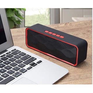 Loa bluetooth mini mẫu SC211– bass cực mạnh, pin siêu trâu nghe nhạc - Loa SC 211 - Phiên bản Thể thao