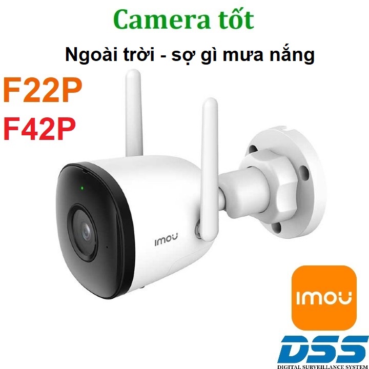 Camera imou F22P 1080P / F42P 4MP 2K - ip WiFi ngoài trời chính hãng | BigBuy360 - bigbuy360.vn