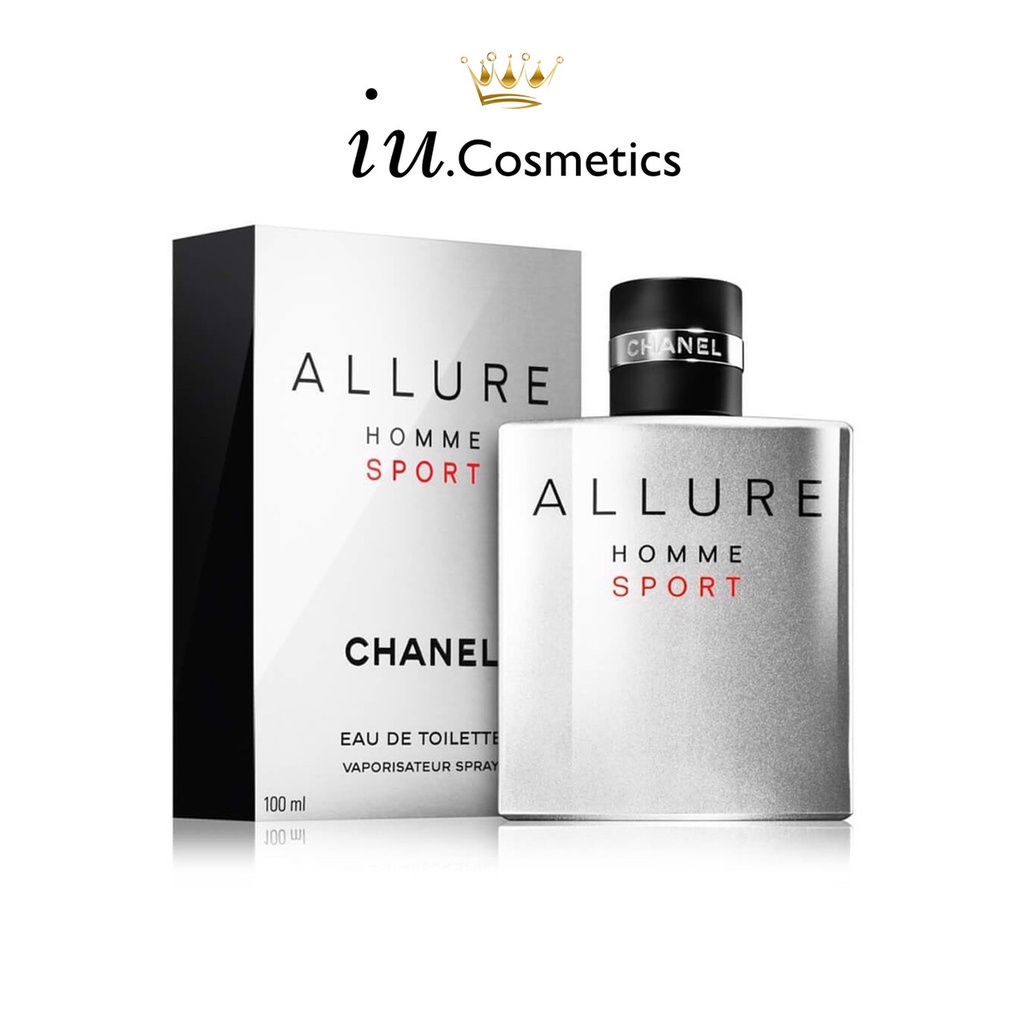 Nước hoa nam Allure 100ml, Dầu thơm nam mùi hương nam tính sang trọng đẳng cấp quý ông - iu.cosmetics