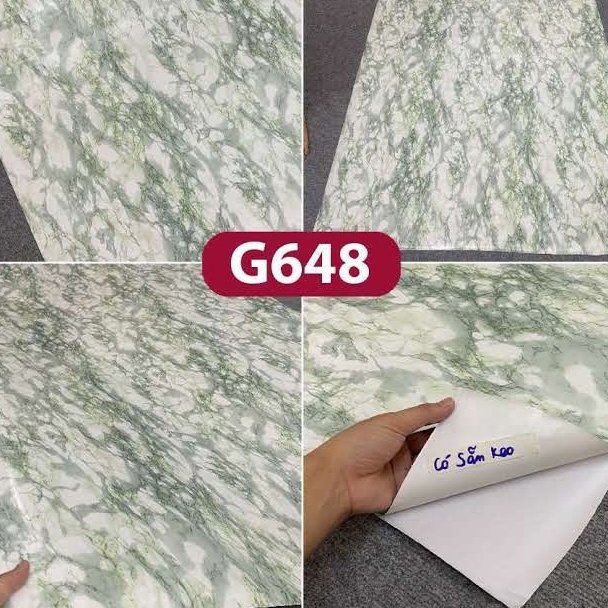 Giấy Dán Giả Vân Đá, Decal Giả Vân Đá, Dán Bàn, Dán Tủ
