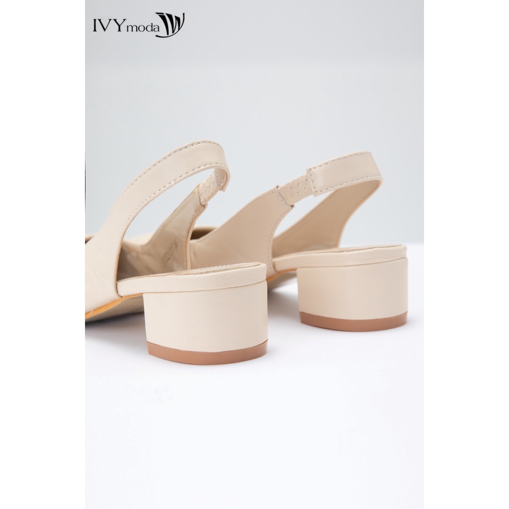 Giày nữ gót vuông IVY moda MS 52A1317