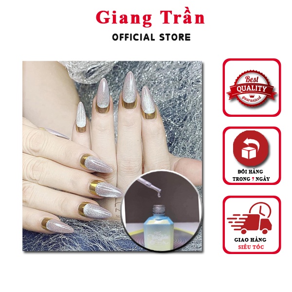 Sơn mắt mèo kim cương mới hiệu ứng mới năm 2021 siêu cho bộ nail