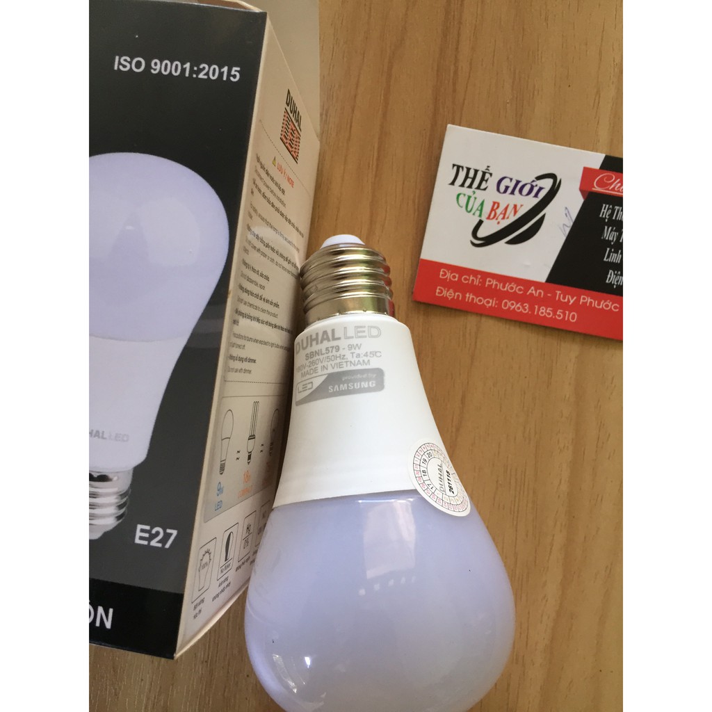 BÓNG ĐÈN LED DUHAL 9W