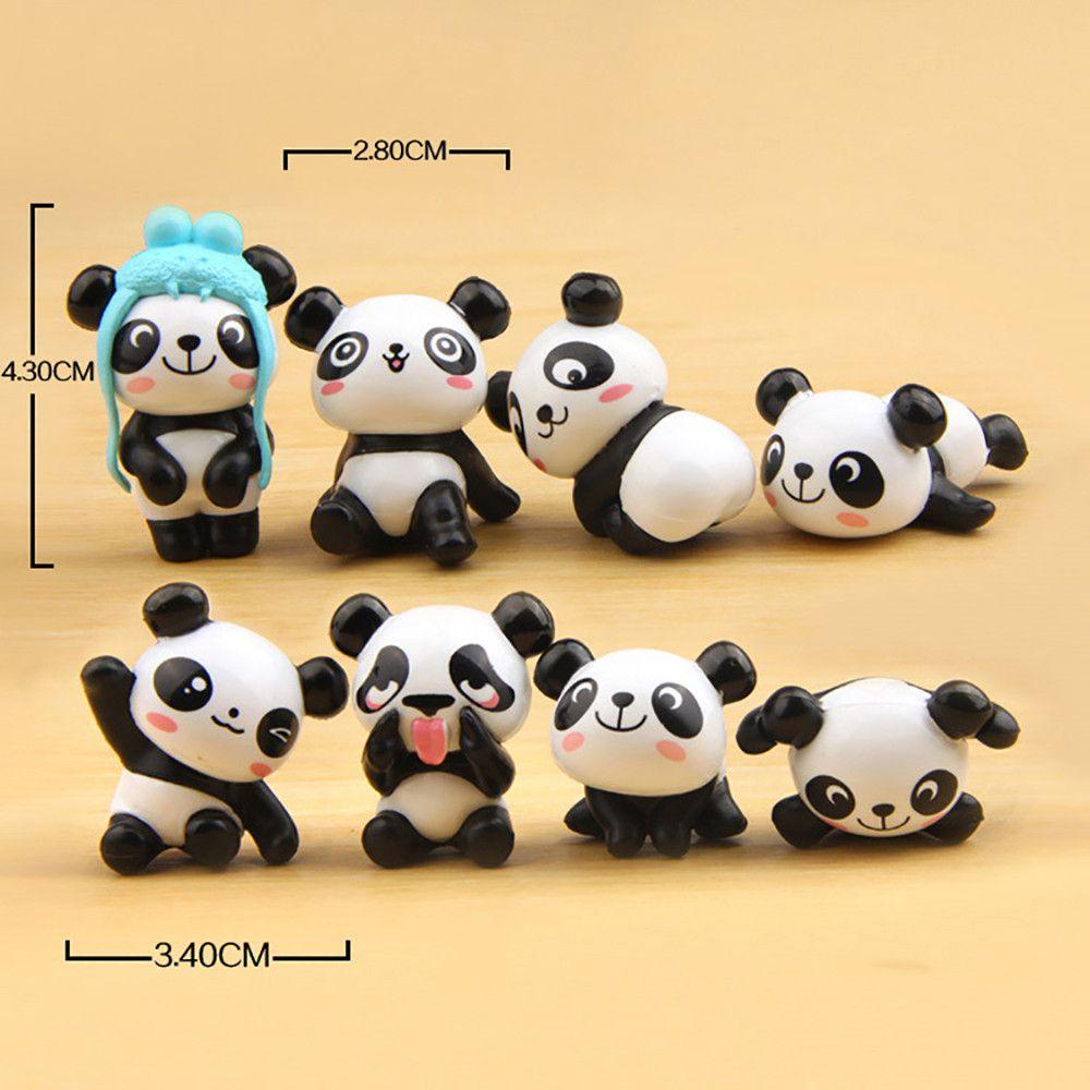 Sticker Dán Tủ Lạnh PVC Hình Gấu Trúc Hoạt Hình