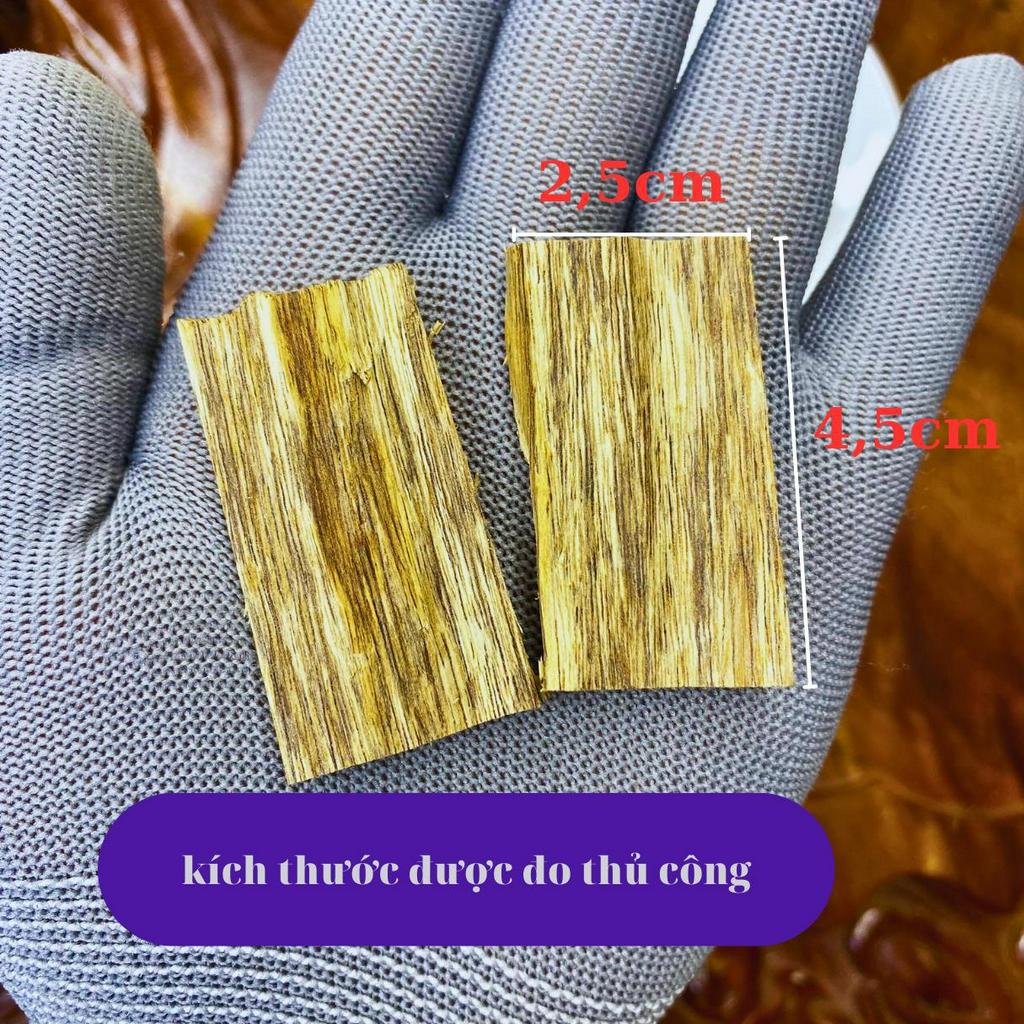 Miếng Trầm Mỏng Bỏ Ví May Mắn