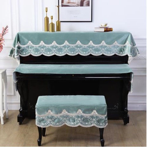 Vỏ Bọc Đàn Piano Chống Bụi Thêu Ren Phong Cách Châu Âu