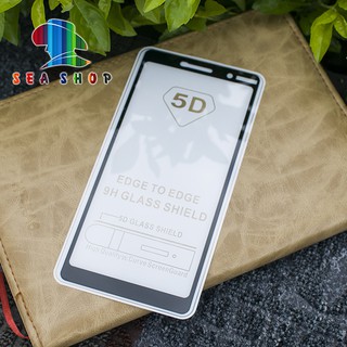 Kính cường lực 9D Nokia 7 Plus full màn hình - Trong suốt - Cảm ứng mượt mà