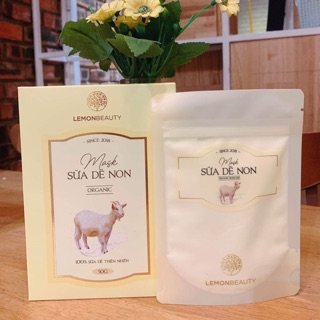Mask Bột Sữa Dê Non Lemon Beauty