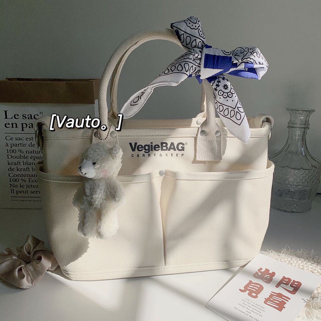 Túi Xách Bỉm Sữa Đa Năng Cho Mẹ Và Bé Vegiebag , Phong Cách Hàn Quốc Hàng Cao Cấp Babibu - TBSV