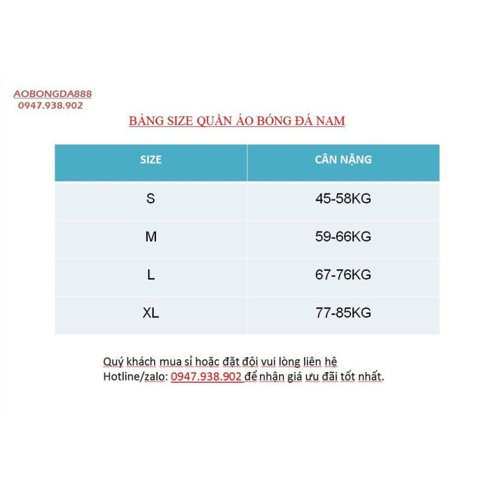 6/6 Freeship_Bộ quần áo đá banh đẹp NB không logo dệt kim cao cấp mới 2020 ྃ