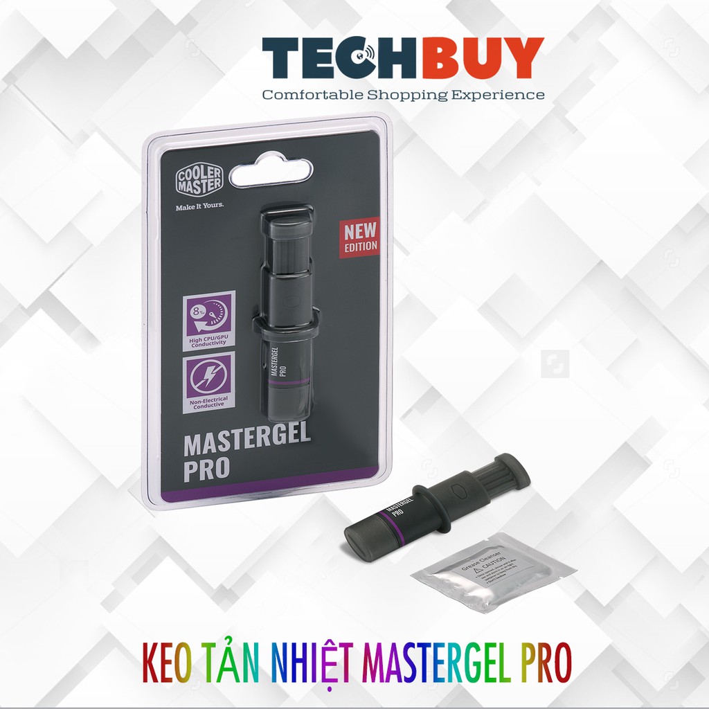 Keo tản nhiệt Cooler Master MasterGel Maker Nano I Kem tản nhiệt CM Master Gel Maker I HIGH PERFORMANCE THERMAL GREASE