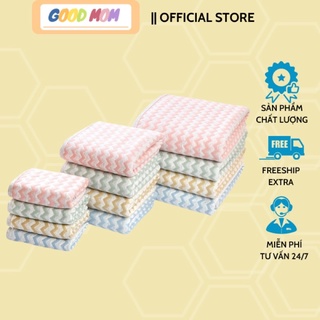 Tấm Lót Chống Thấm Cho Bé Chất Liệu Sợi Tre 4 Lớp Mềm Mại Thoáng Mát Thương Hiệu Wooji 50x70cm, Goodmom Store