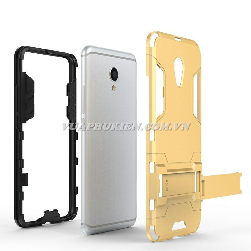Ốp lưng Iron Man chống sốc cho Meizu M5 Note, Meizu M3 Note, Meizu MX6, Meizu U20 - Có chân dựng máy