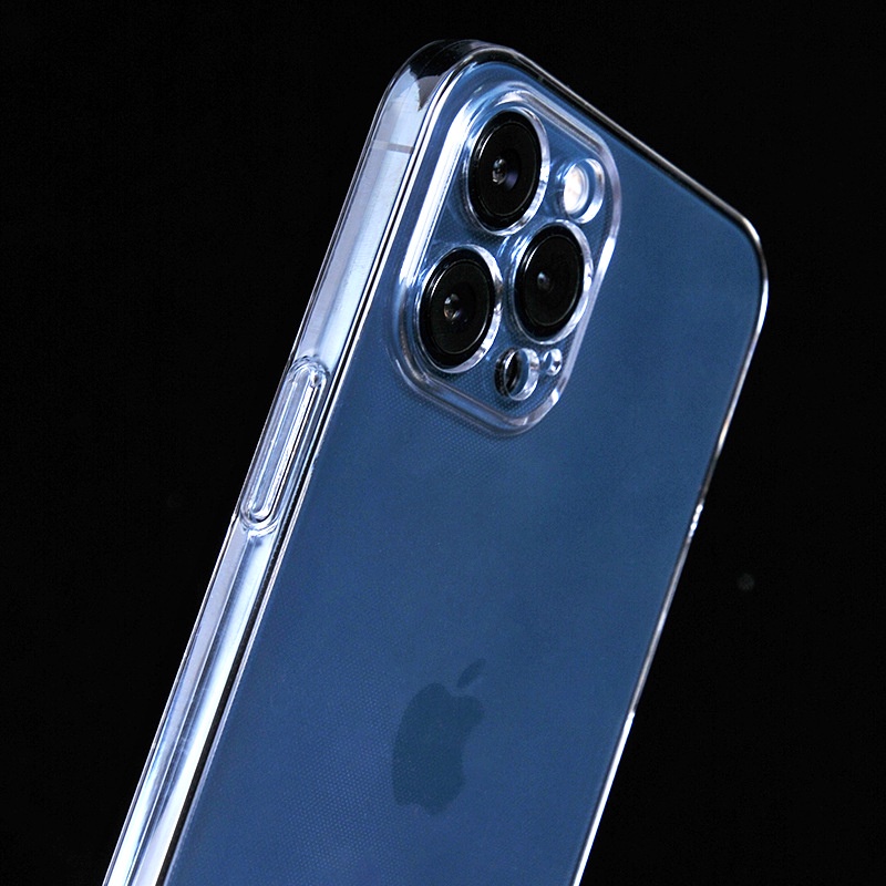 Ốp Điện Thoại PC Cứng Trong Suốt Siêu Mỏng Bảo Vệ Camera Cho Iphone 13 12 11 Pro Max MINI X XR XSMAX SE 7 8 PLUS