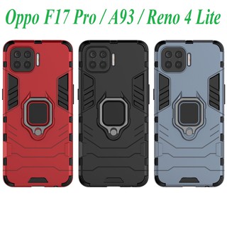 Ốp lưng Oppo A93 , Oppo F17 Pro , Oppo Reno4 Lite - Ốp lưng chống sốc iron man iring siêu bền