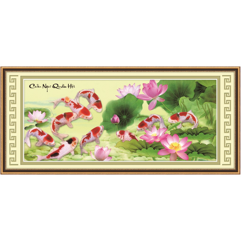 Tranh thêu tứ quý