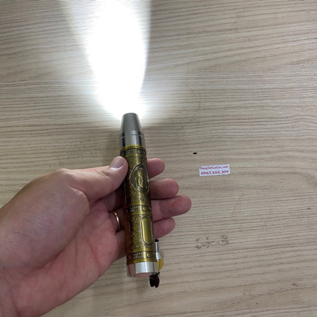 Đèn pin soi đá quý cao cấp Supfire S19 chính hãng, ánh sáng 3 màu trắng, vàng, tím mã DP109