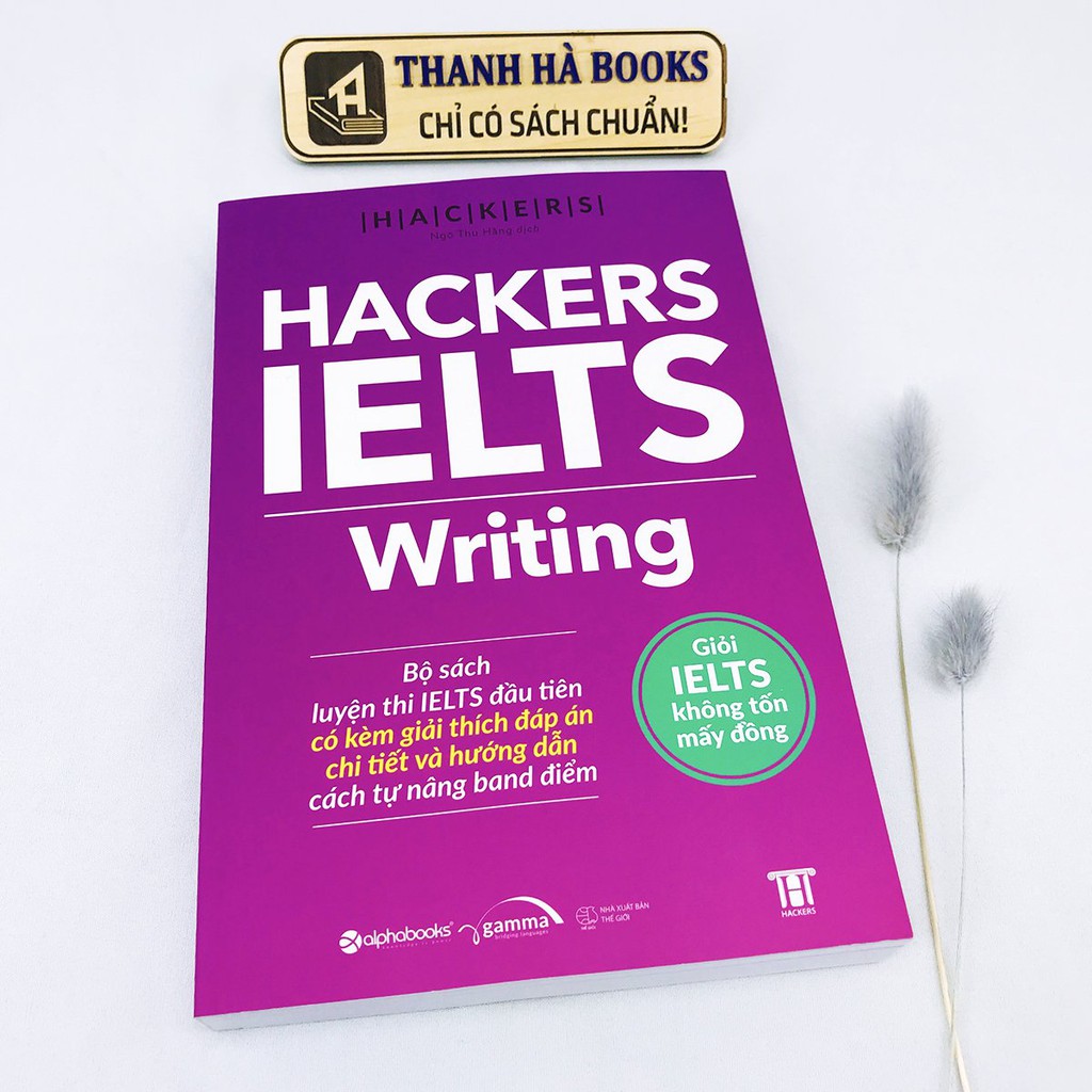 Sách - Hackers IELTS: Writing - Thanh Hà Books