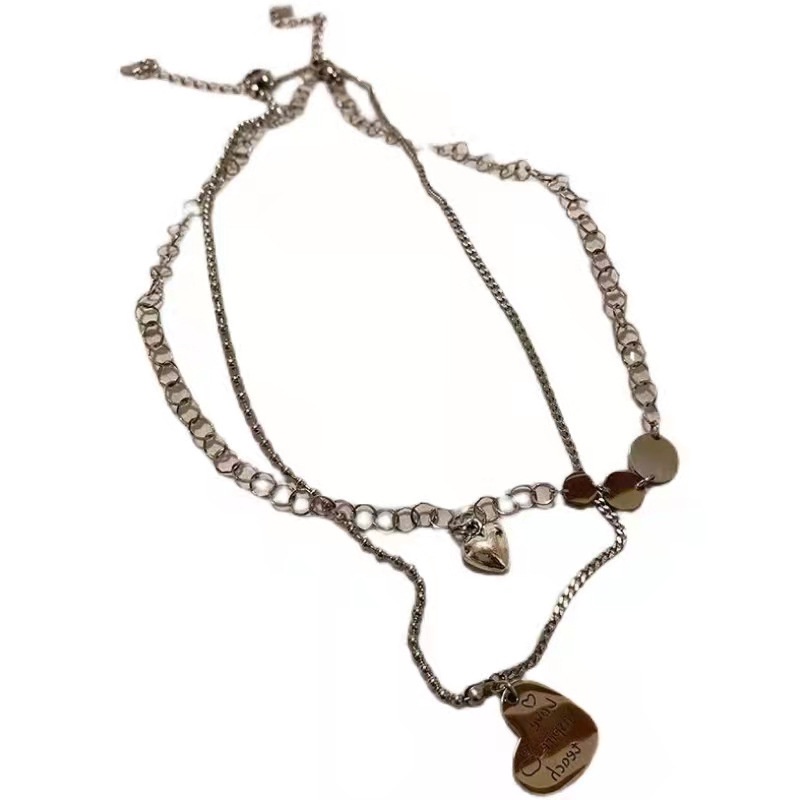 Vòng cổ Hình Trái Tim Phong Cách Hiphop