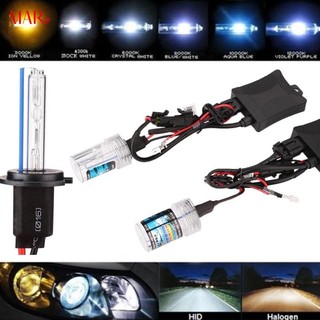 Bộ 2 Sản Phẩm Đèn Thay Thế 35W Xenon H1 H3 H7 H8 H9 H10 H11 8000K MAR