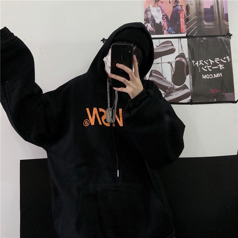 Áo khoác nỉ nam nữ,Áo sweater hoodie nam nữ from rộng unisex H8 | BigBuy360 - bigbuy360.vn