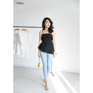 Áo hai dây MIEU vạt xéo - FD06